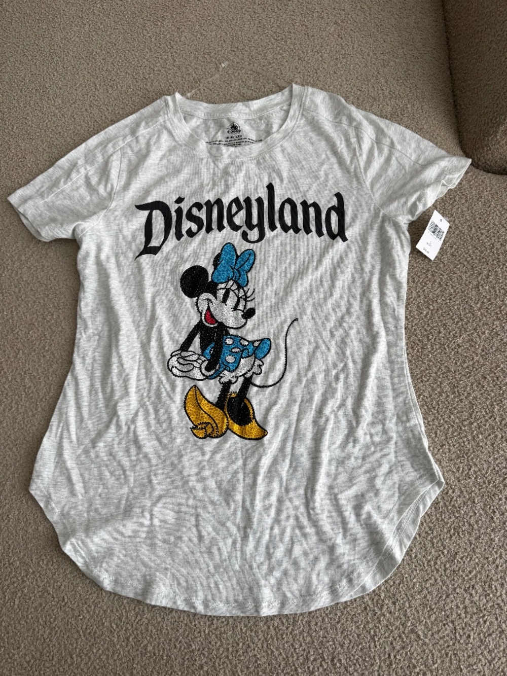 Disneyland Minnie Mouse Embellished Top - Size Small